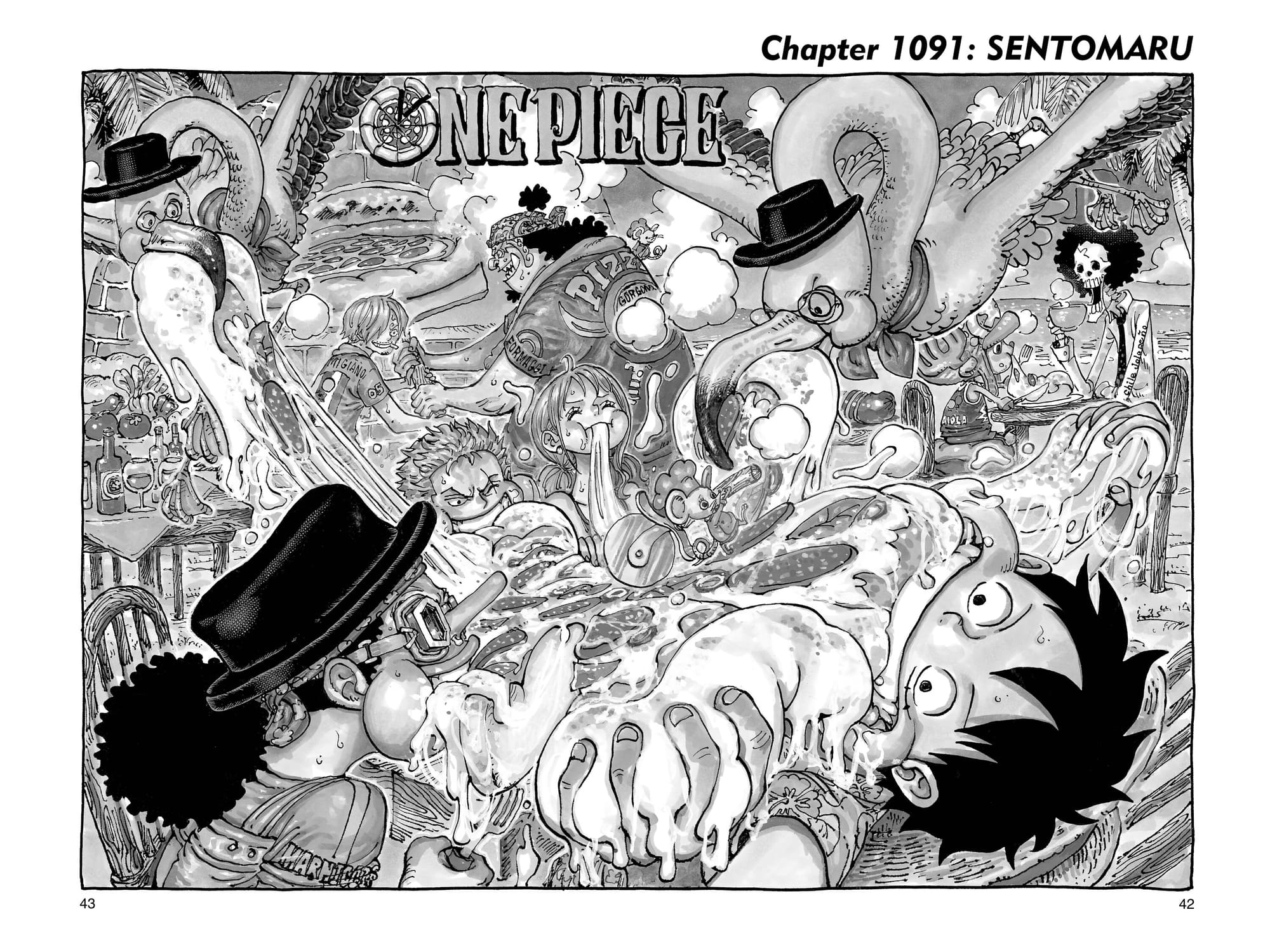 One Piece, Chapter 1091 image 01
